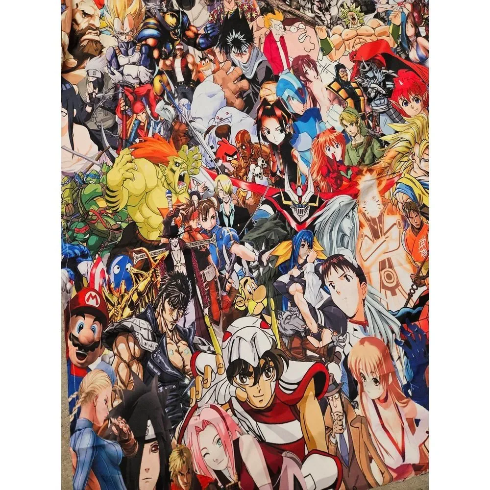 Tapestry‎ Cartoon Characters